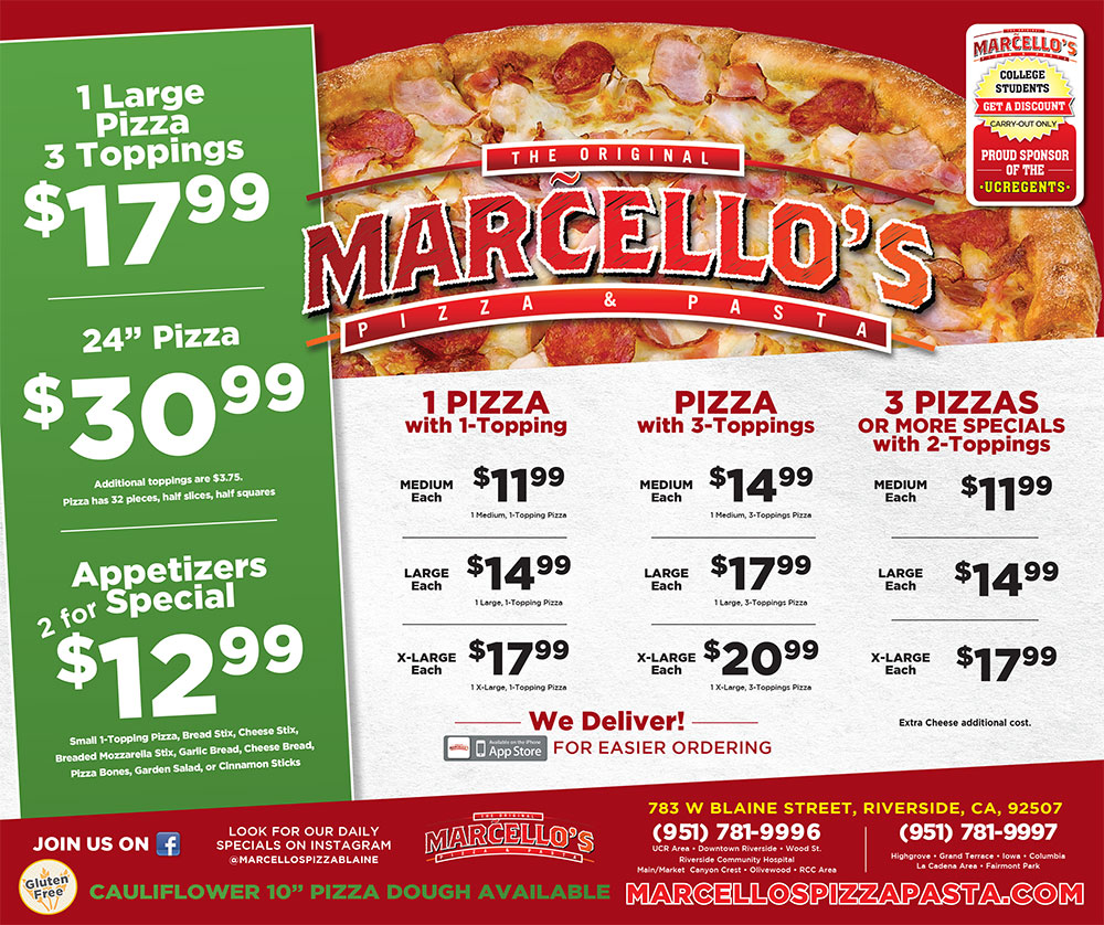 Marcello’s Print Ad