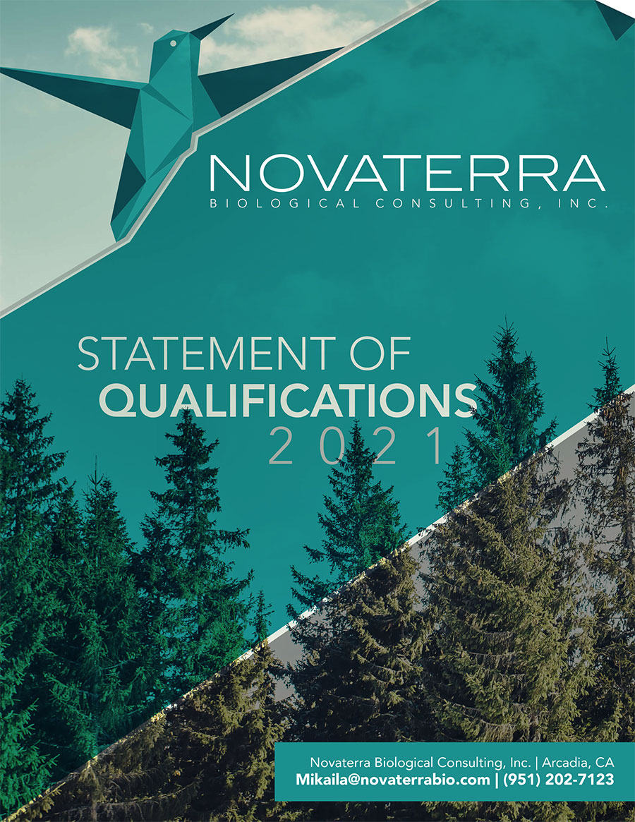 NovaTerra Statement of Qualification